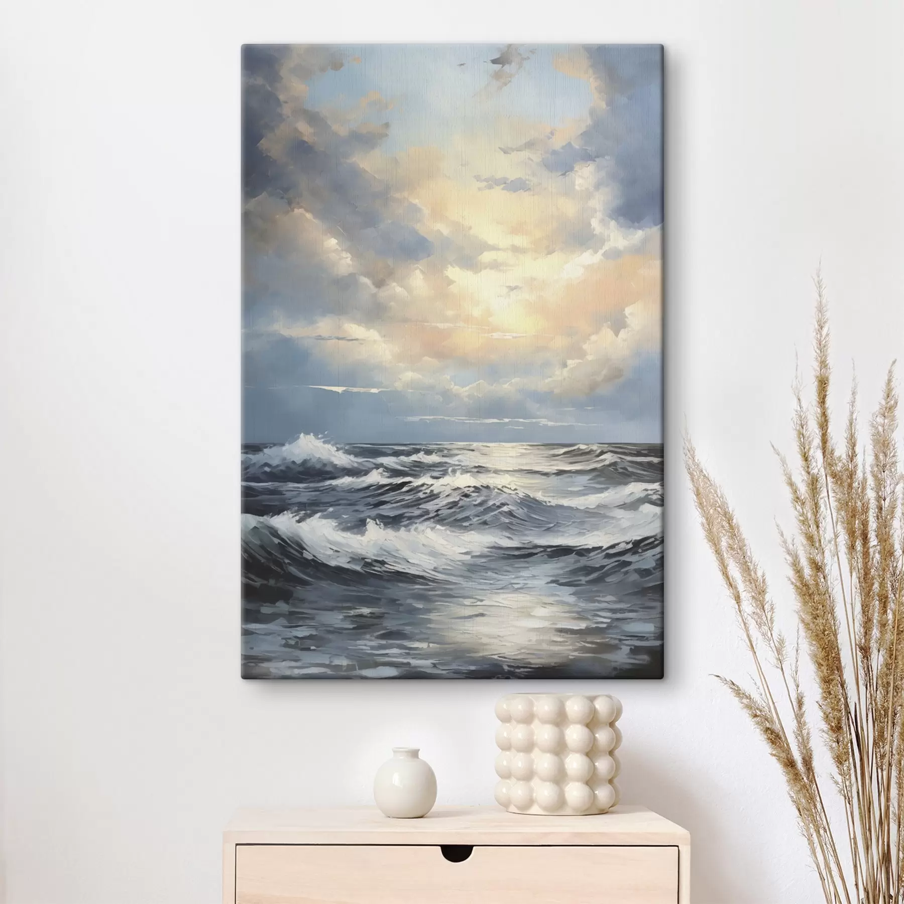 Pilt Õhtune taevas mere kohal s49049