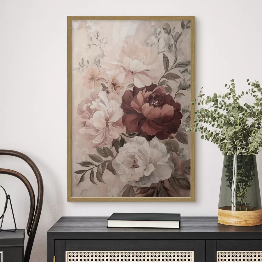 Fototapeedid Vintage-pioonid f49256