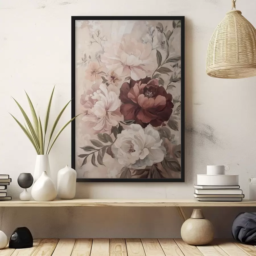 Fototapeedid Vintage-pioonid f49256