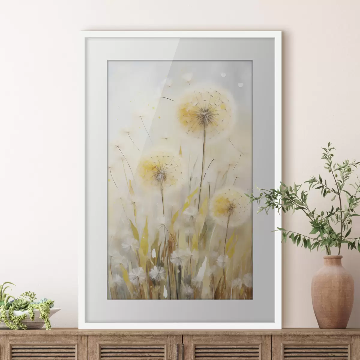 Plakat Võililled, imitatsioonmaal f49295