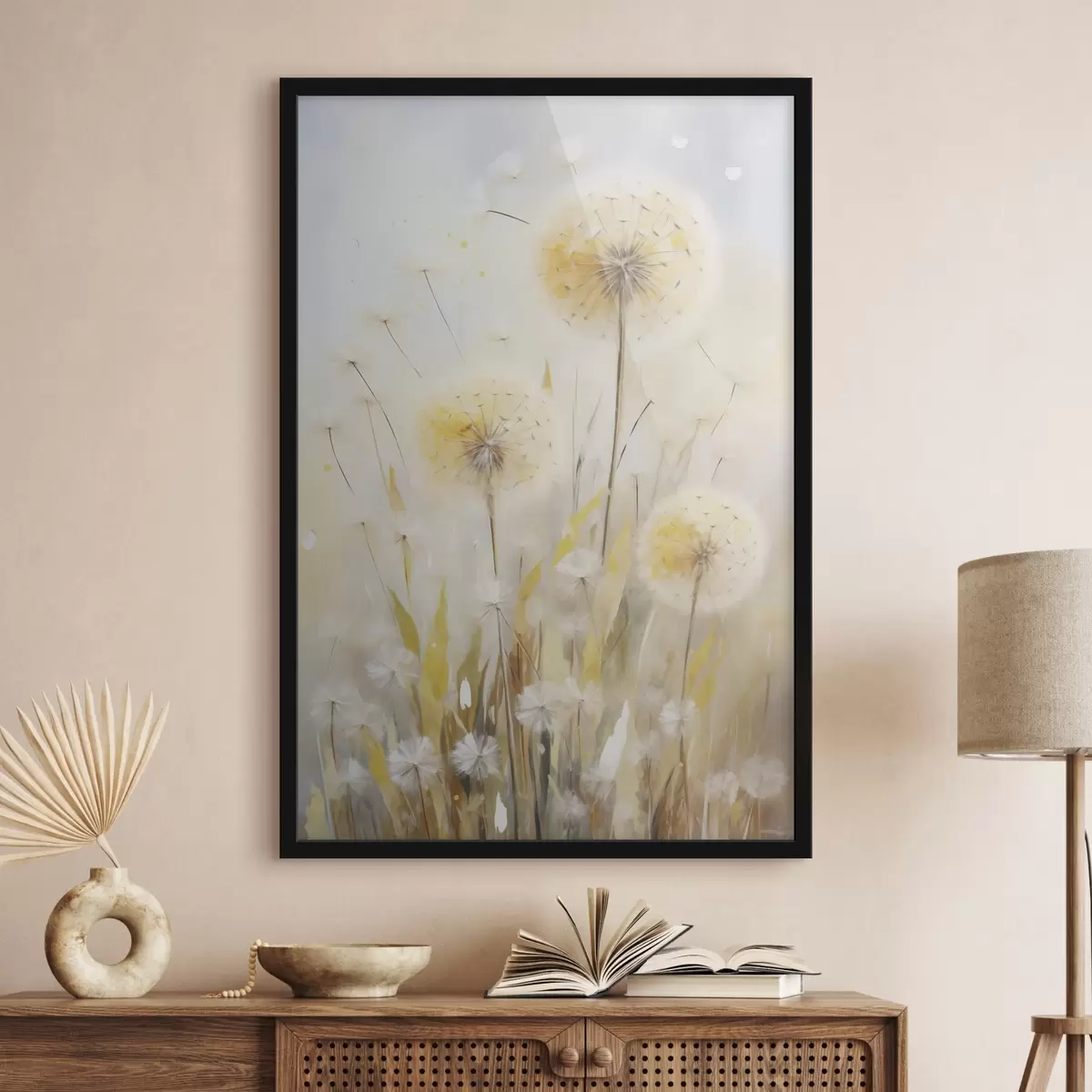 Plakat Võililled, imitatsioonmaal f49295