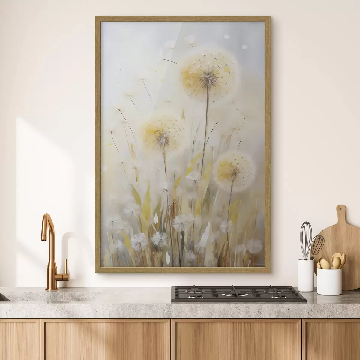 Plakat Võililled, imitatsioonmaal f49295