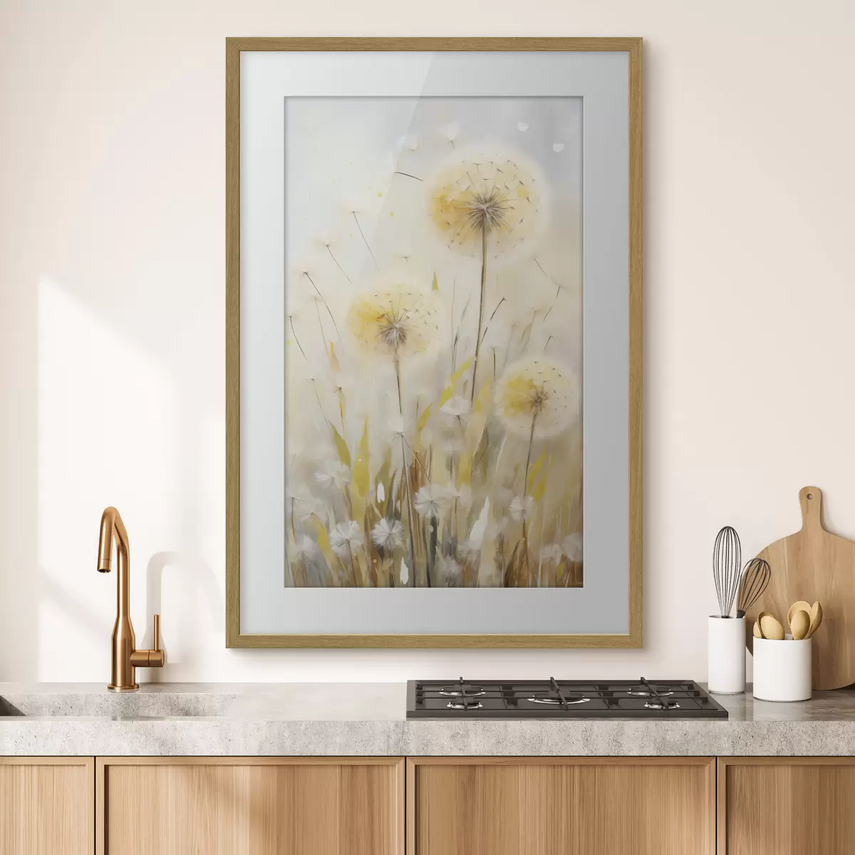 Plakat Võililled, imitatsioonmaal f49295