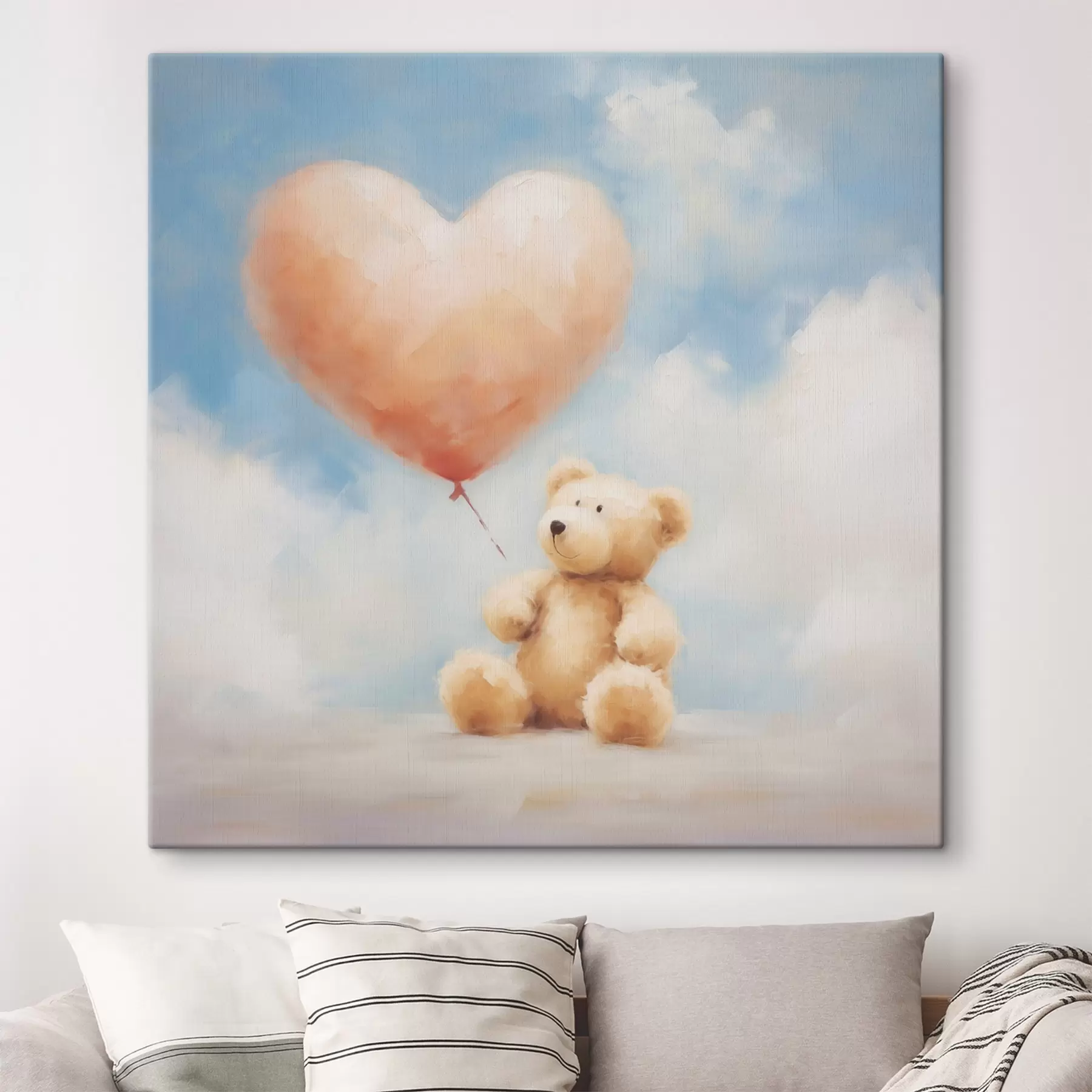 Pilt Karu ja südame imitatsioonimaal s49396