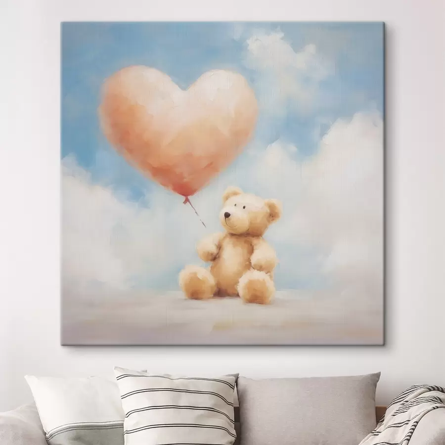 Pilt Karu ja südame imitatsioonimaal s49396
