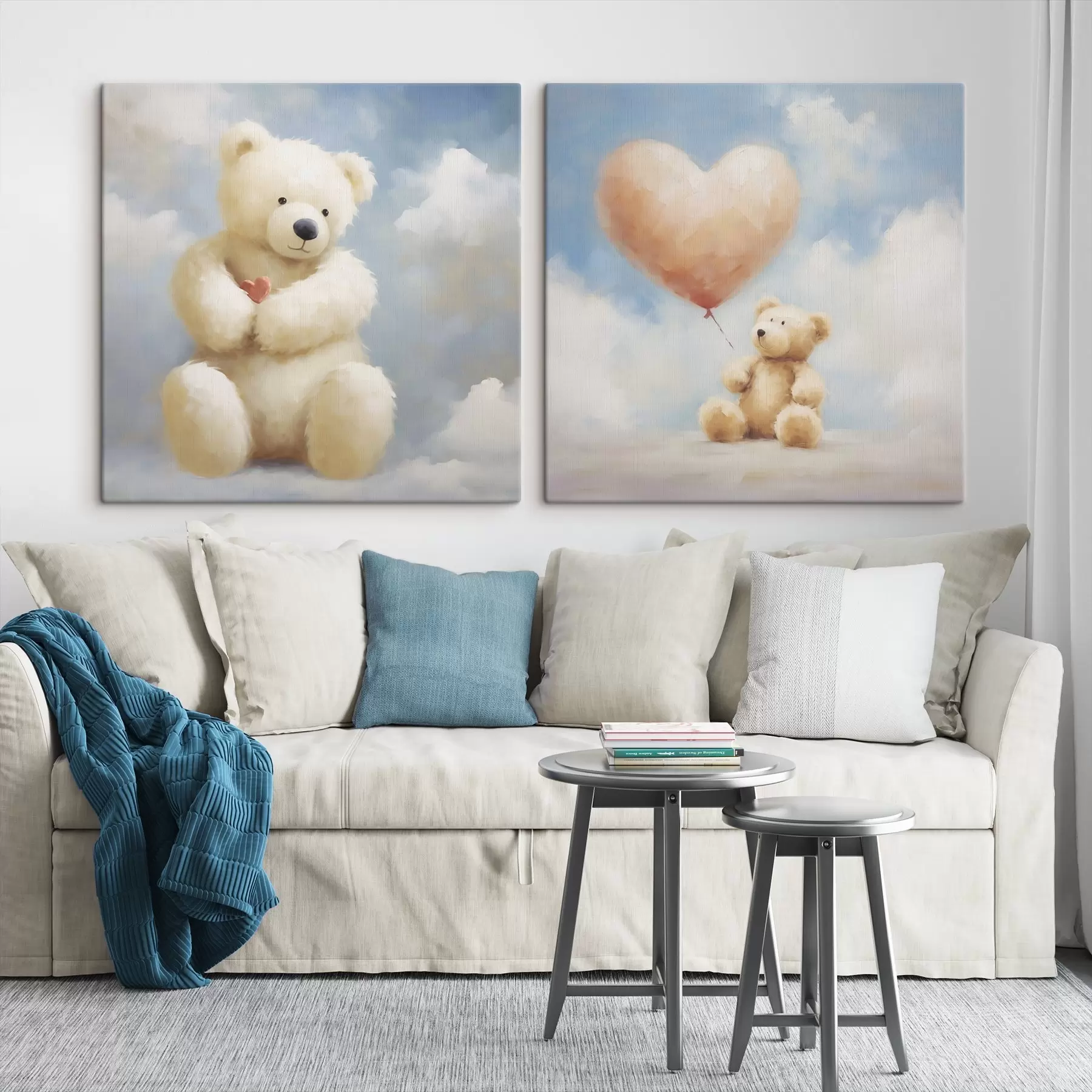 Pilt Karu ja südame imitatsioonimaal m30556