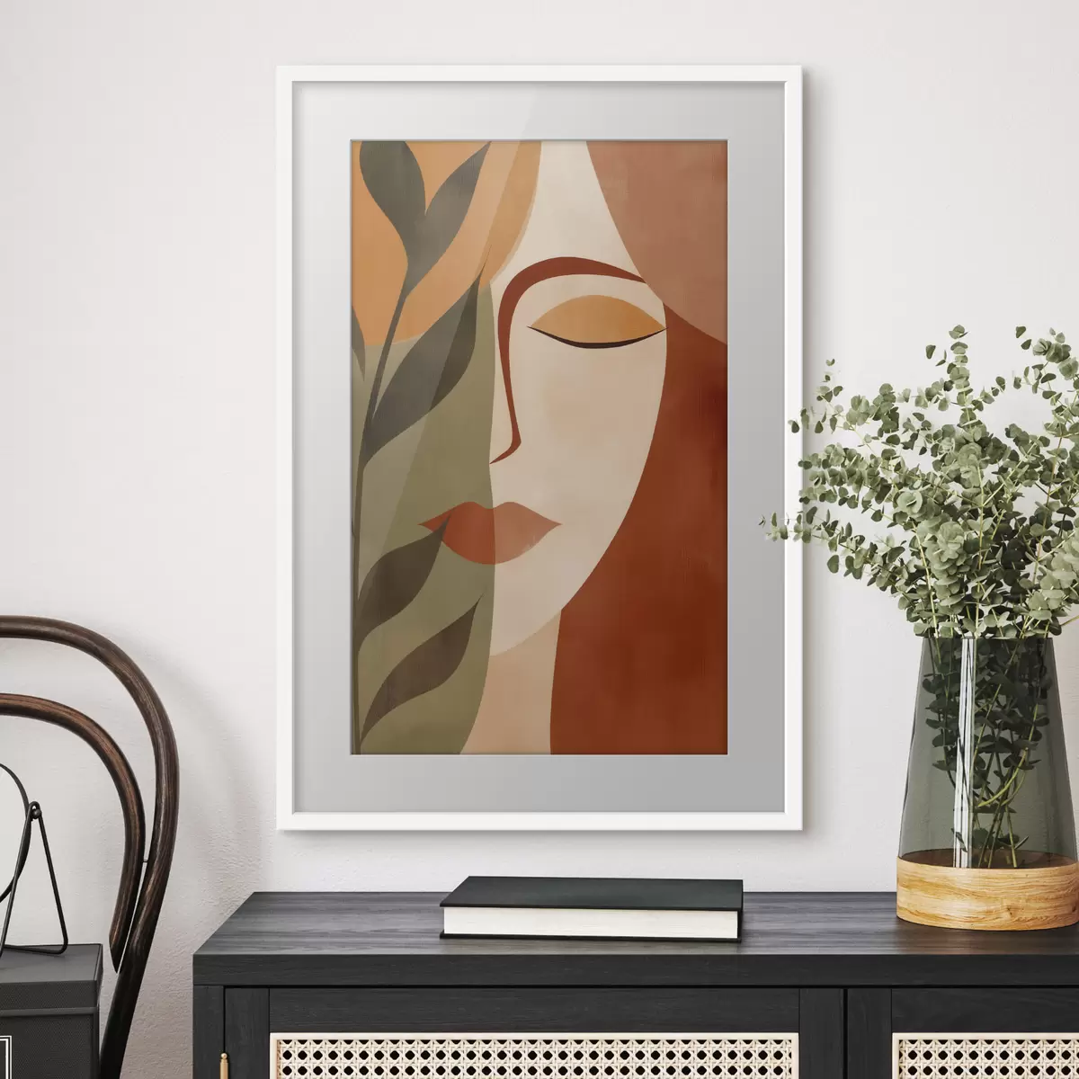 Plakat Abstraktne portree f49450