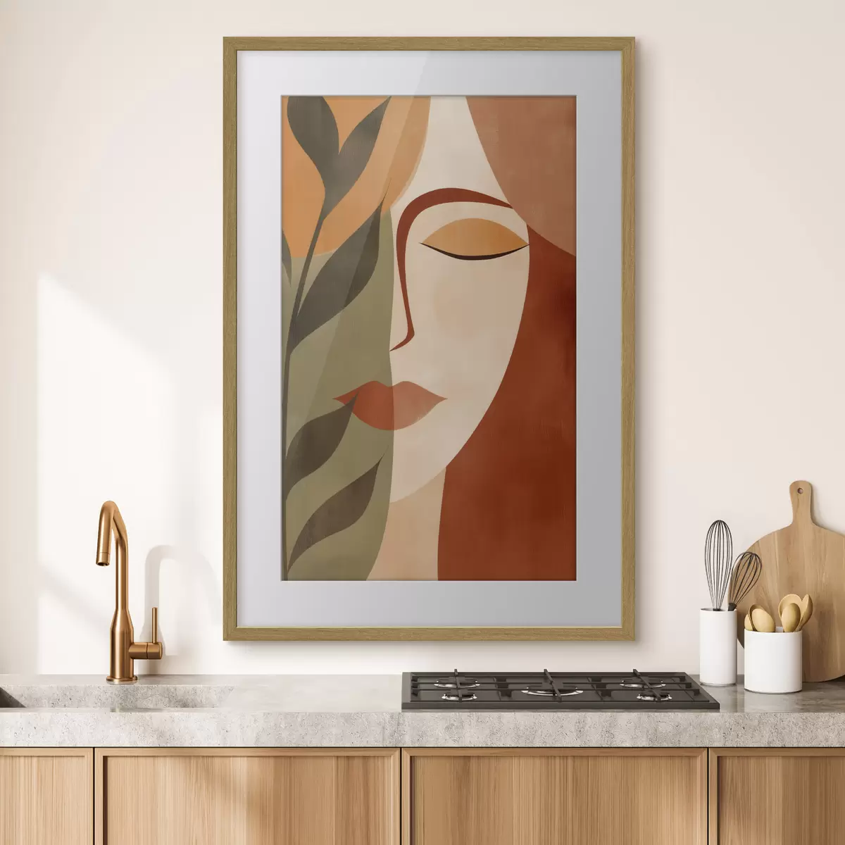 Plakat Abstraktne portree f49450