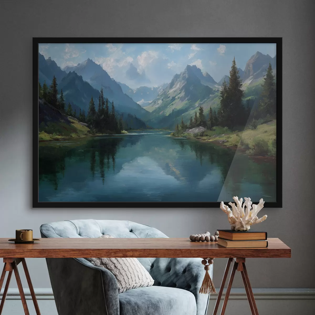 Plakat Mägimaastik f49632