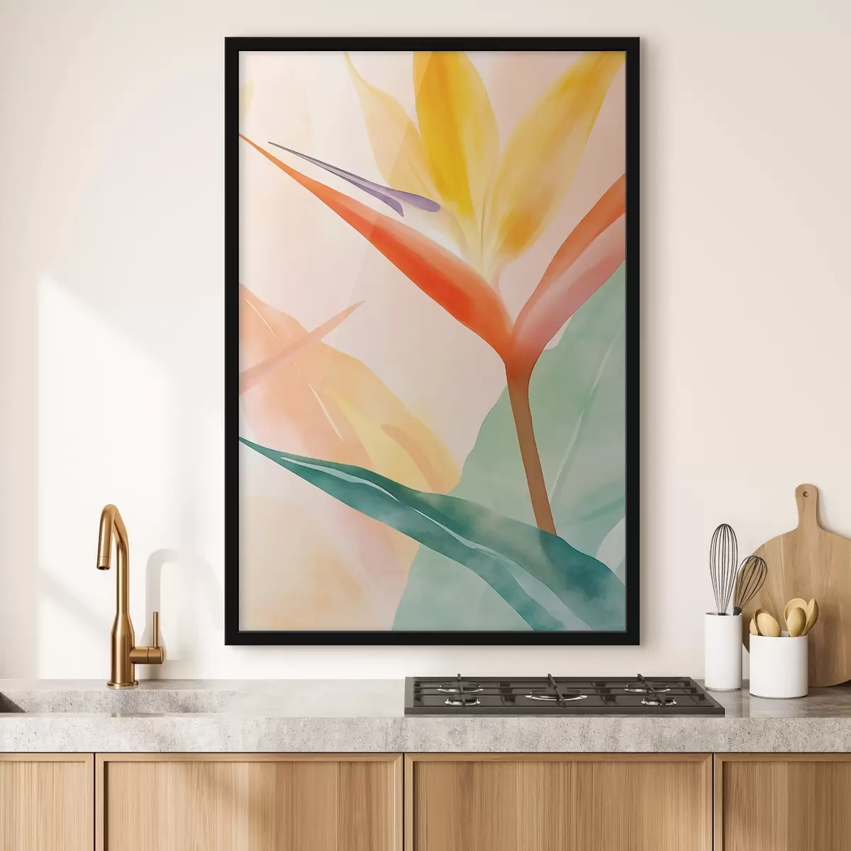 Plakat Paradiisilind – troopiline botaanika f49380