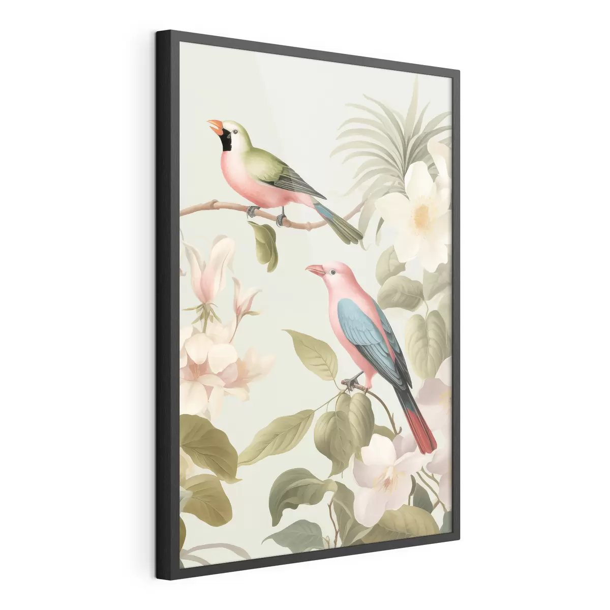 Plakat Kolibri õitsvas aias f49733