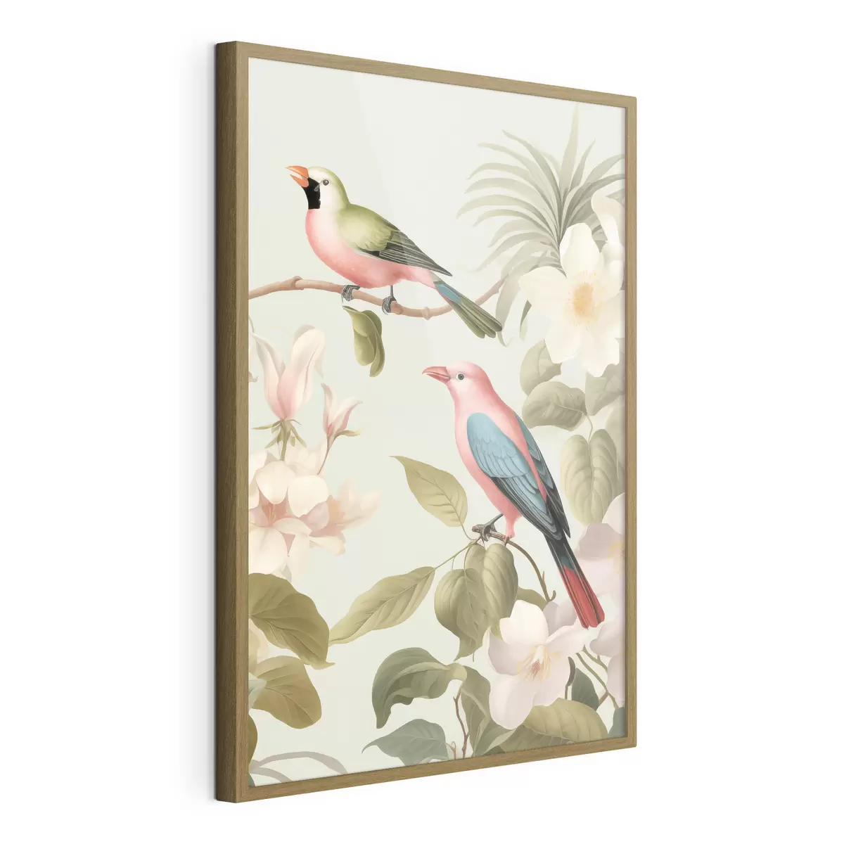 Plakat Kolibri õitsvas aias f49733