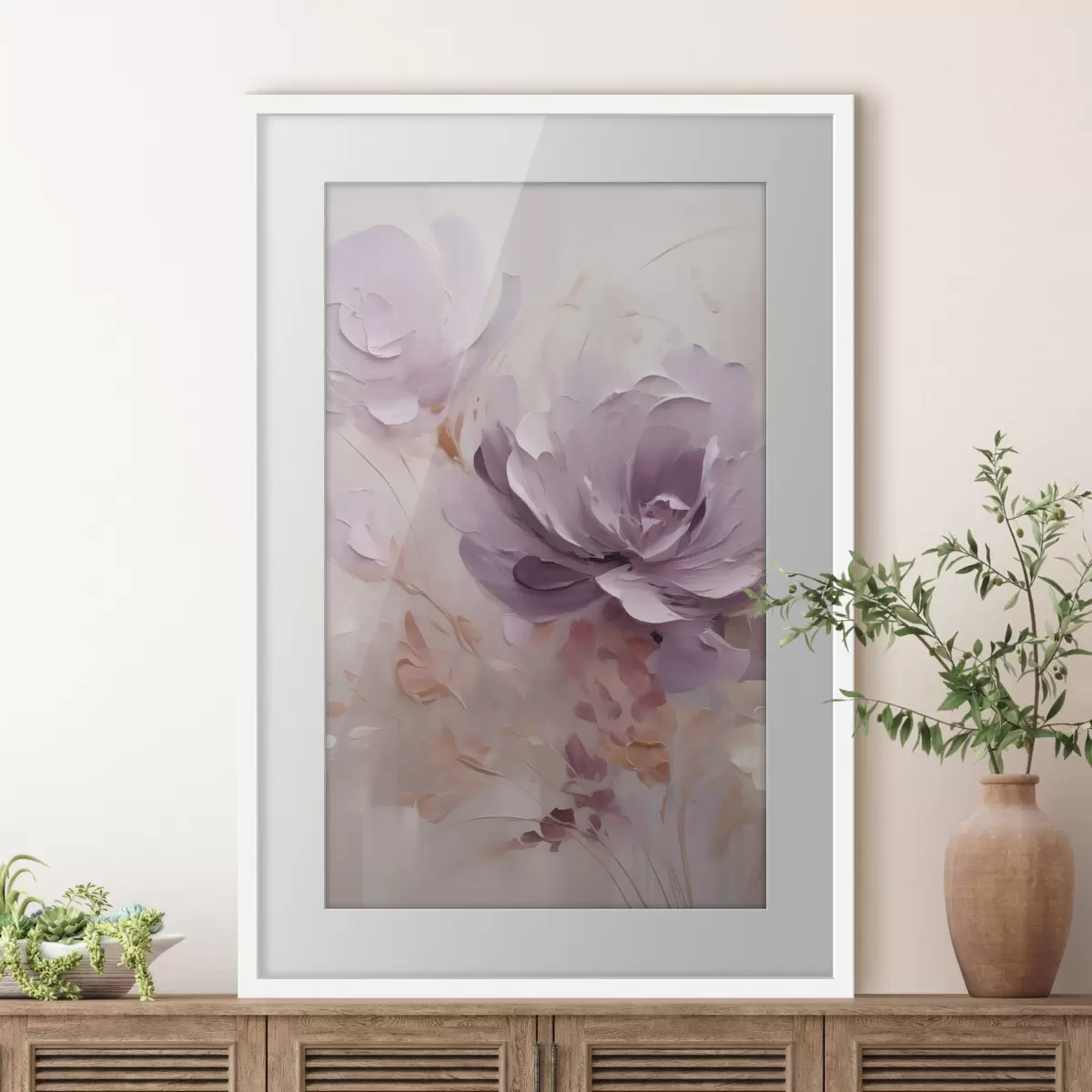 Plakat Sirelpioon akvarell f49734