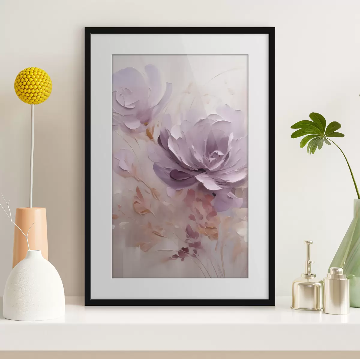 Plakat Sirelpioon akvarell f49734