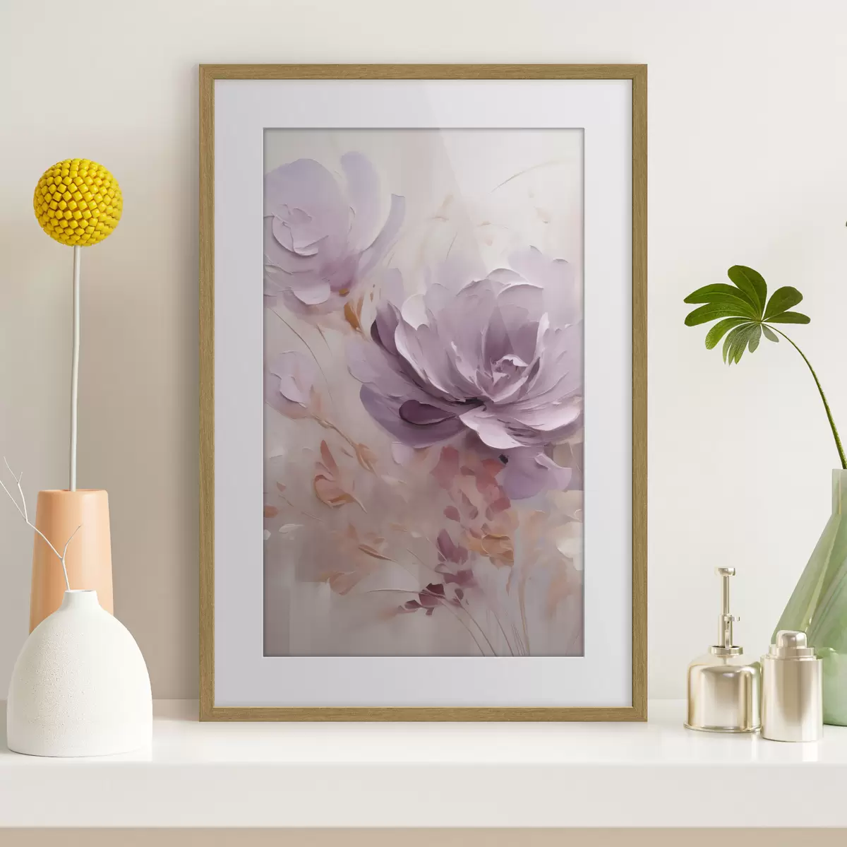 Plakat Sirelpioon akvarell f49734