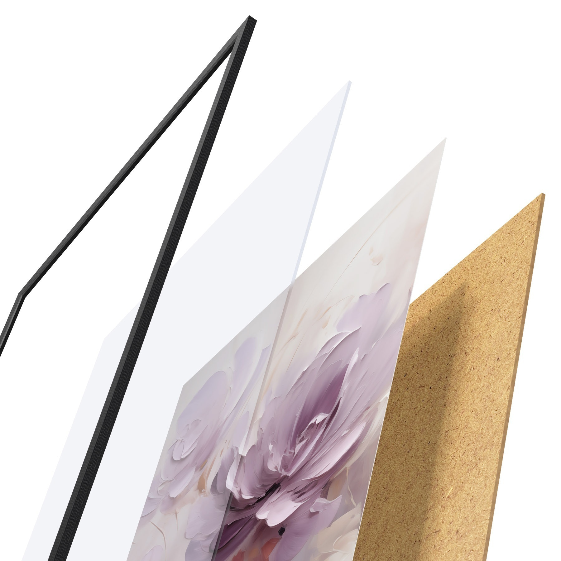 Plakat Sirelpioon akvarell f49734