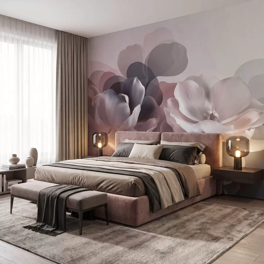 Fototapeedid Abstraktne magnolia-lilleseade w09930