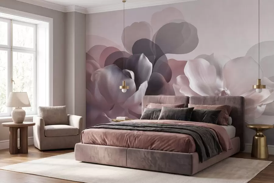 Fototapeedid Abstraktne magnolia-lilleseade w09930