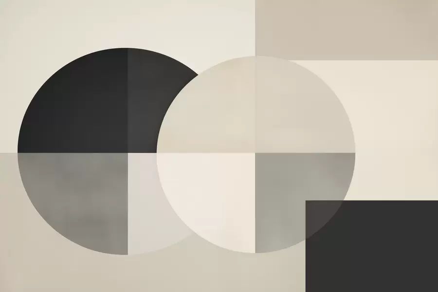 Fototapeedid Geomeetriline abstraktsioon w05779
