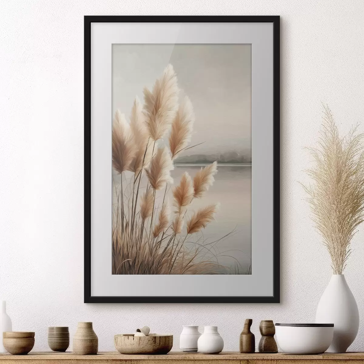 Plakat Pampasrohi jõe ääres f49925