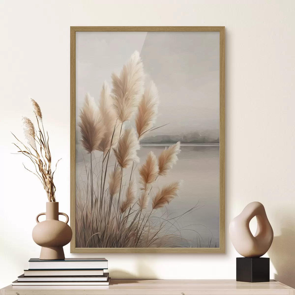 Plakat Pampasrohi jõe ääres f49925