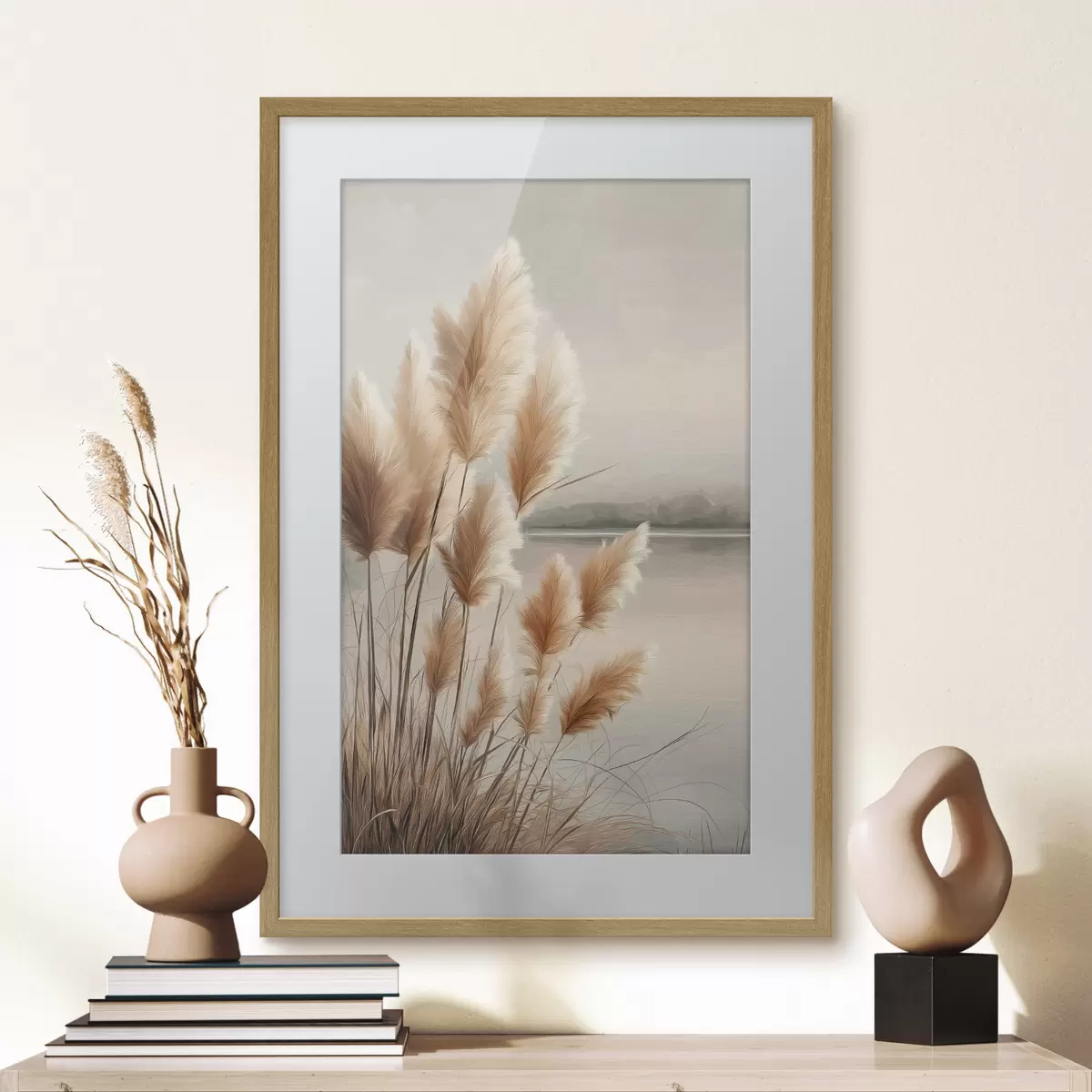 Plakat Pampasrohi jõe ääres f49925