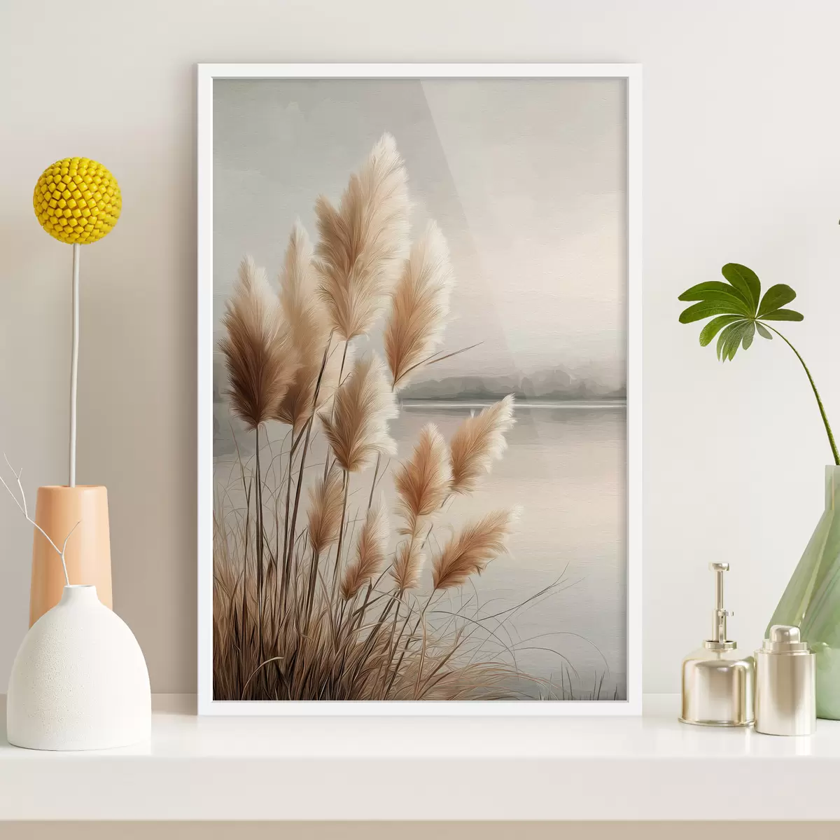 Plakat Pampasrohi jõe ääres f49925