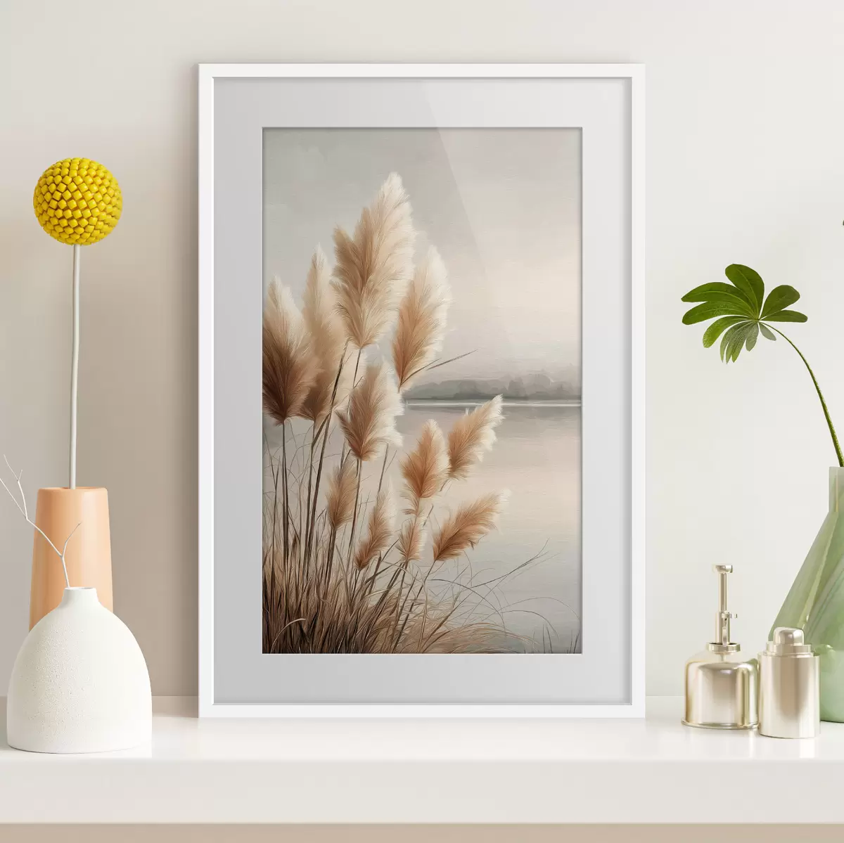 Plakat Pampasrohi jõe ääres f49925