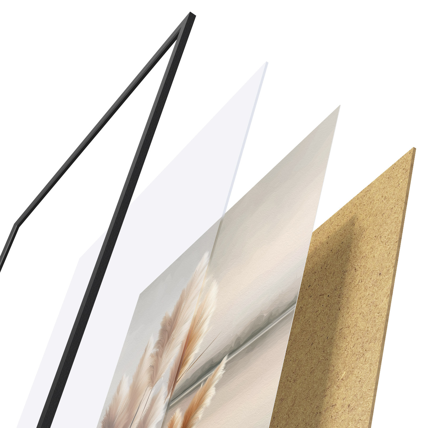 Plakat Pampasrohi jõe ääres f49925