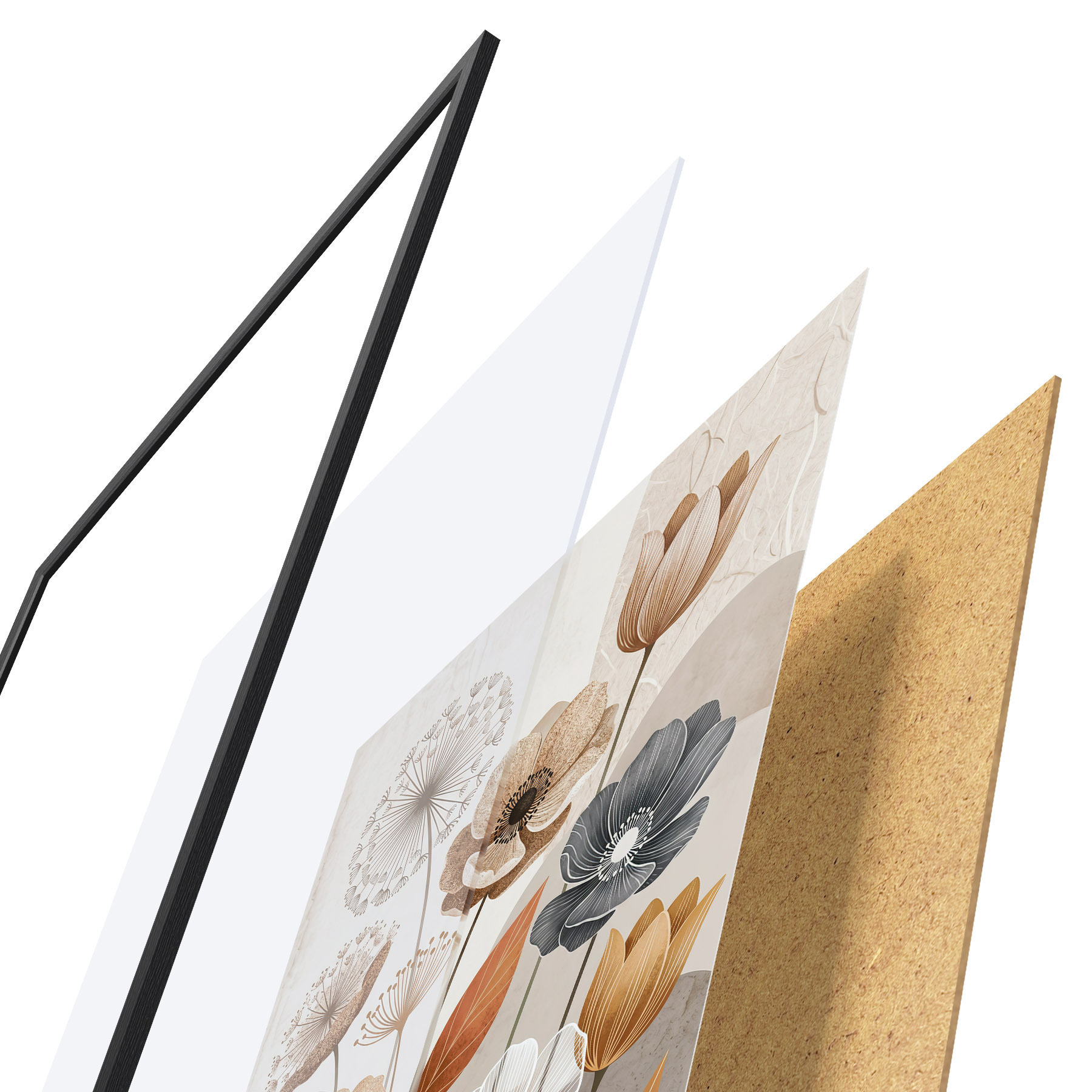 Plakat Metslilled f49856