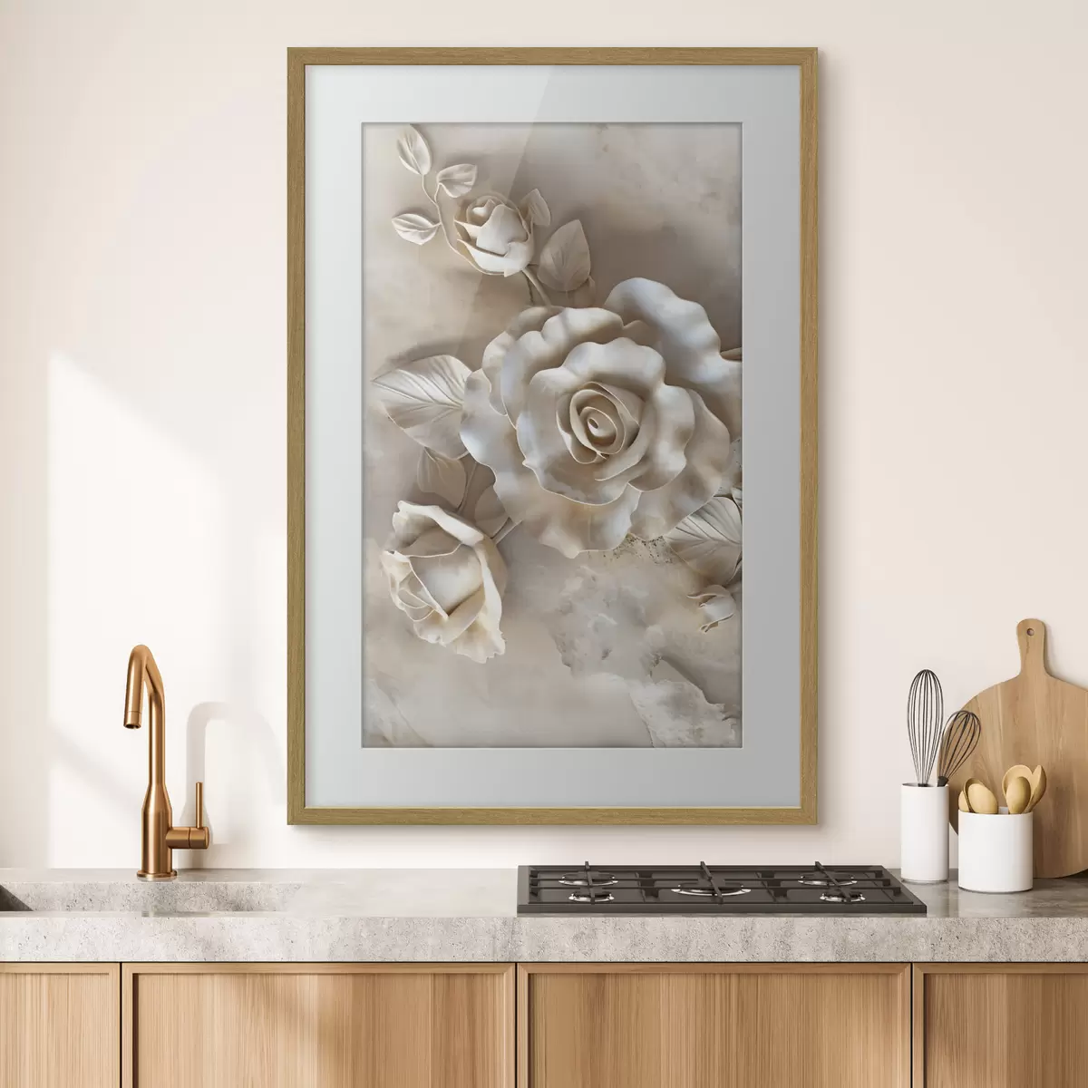 Plakat Elutoa abstraktne kunstiteos f49991