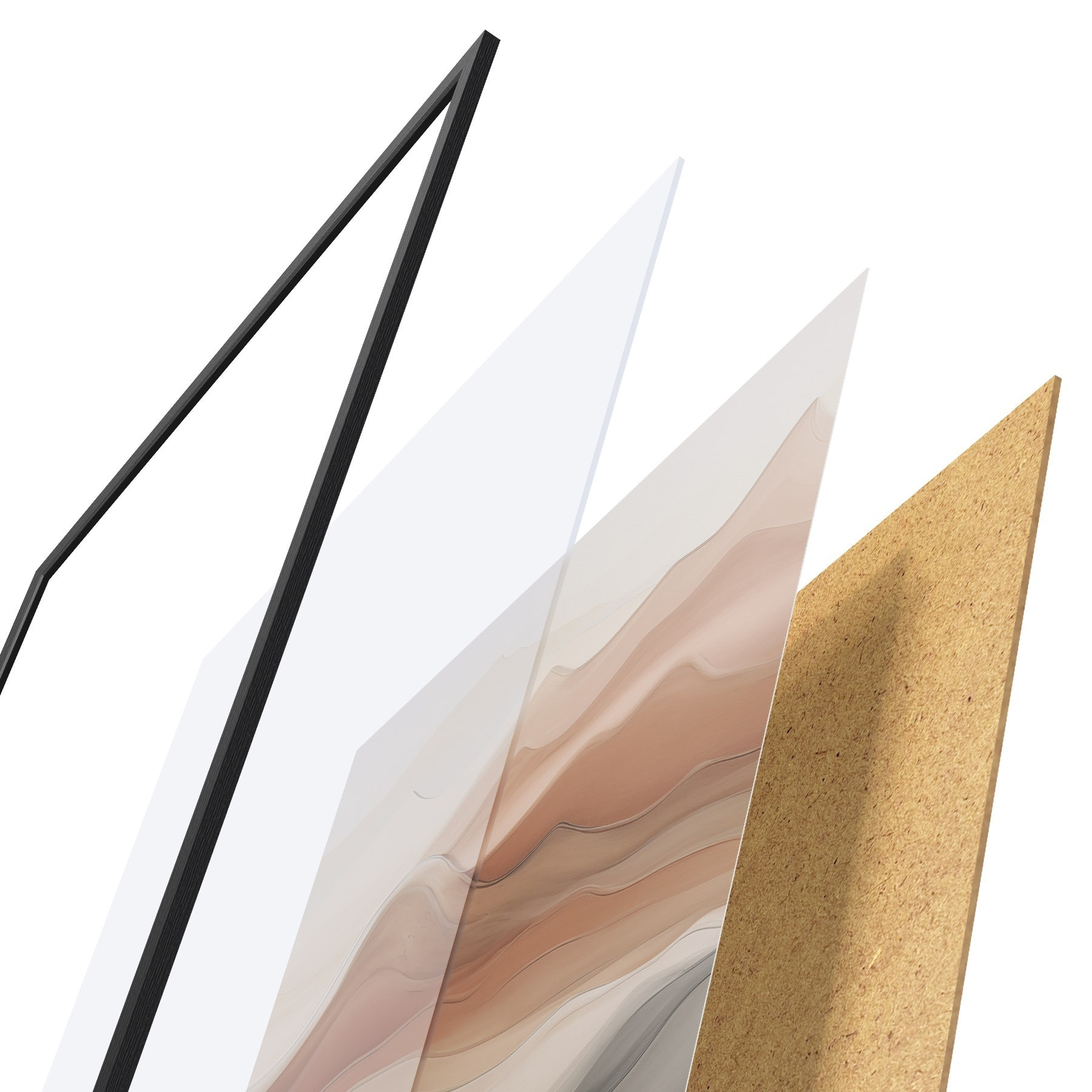 Plakat Neutraalne abstraktsioon f49997