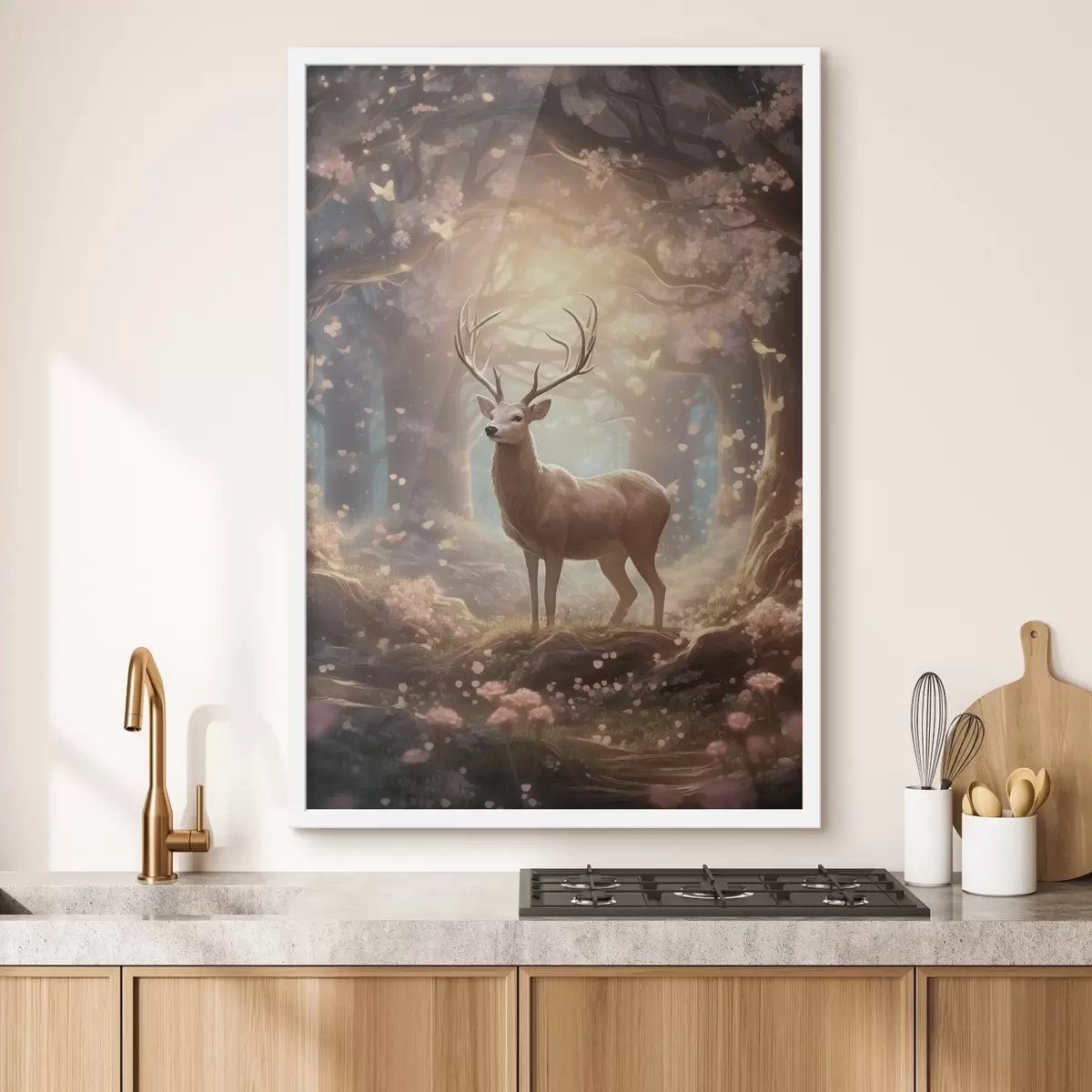 Plakat Hirved metsas f50028