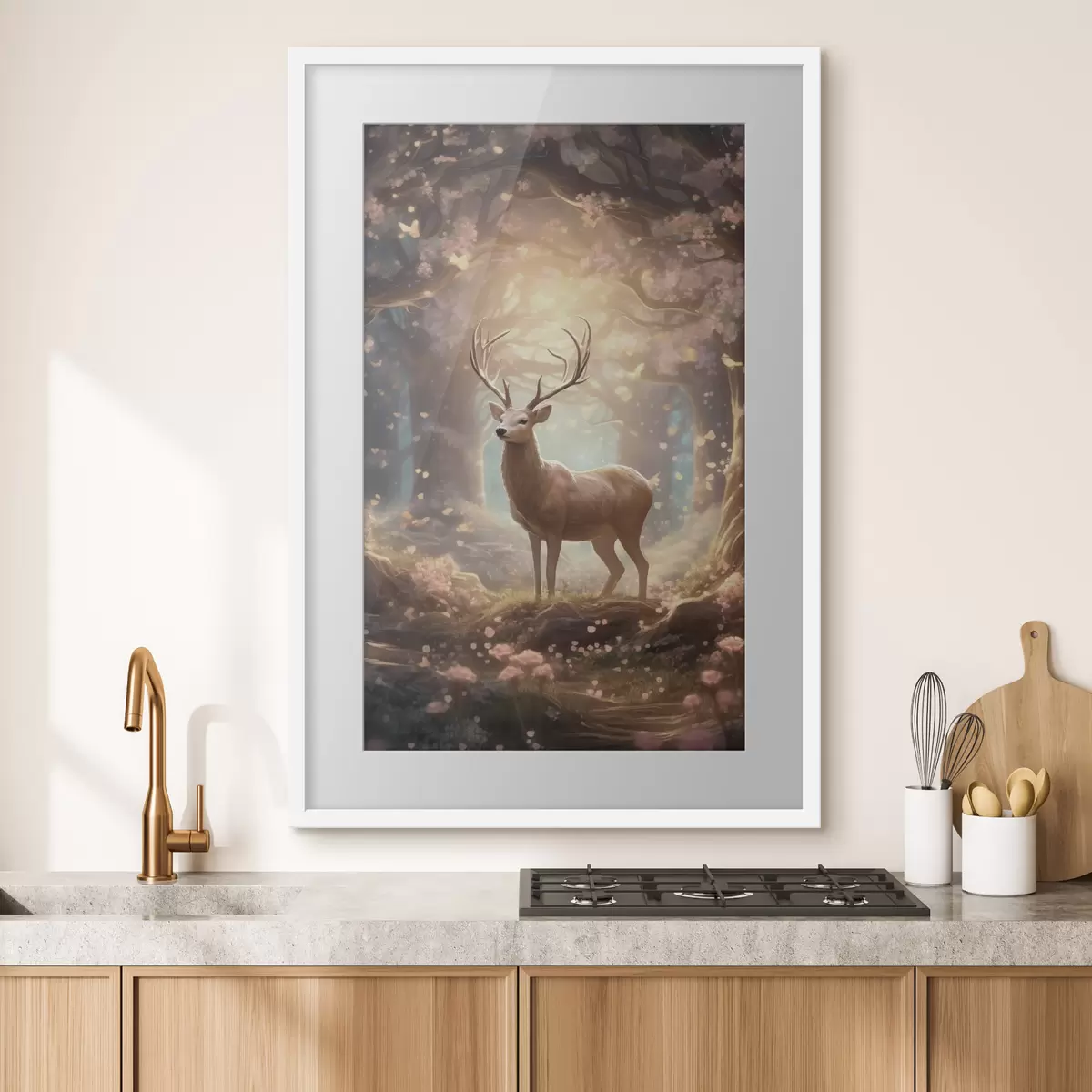 Plakat Hirved metsas f50028