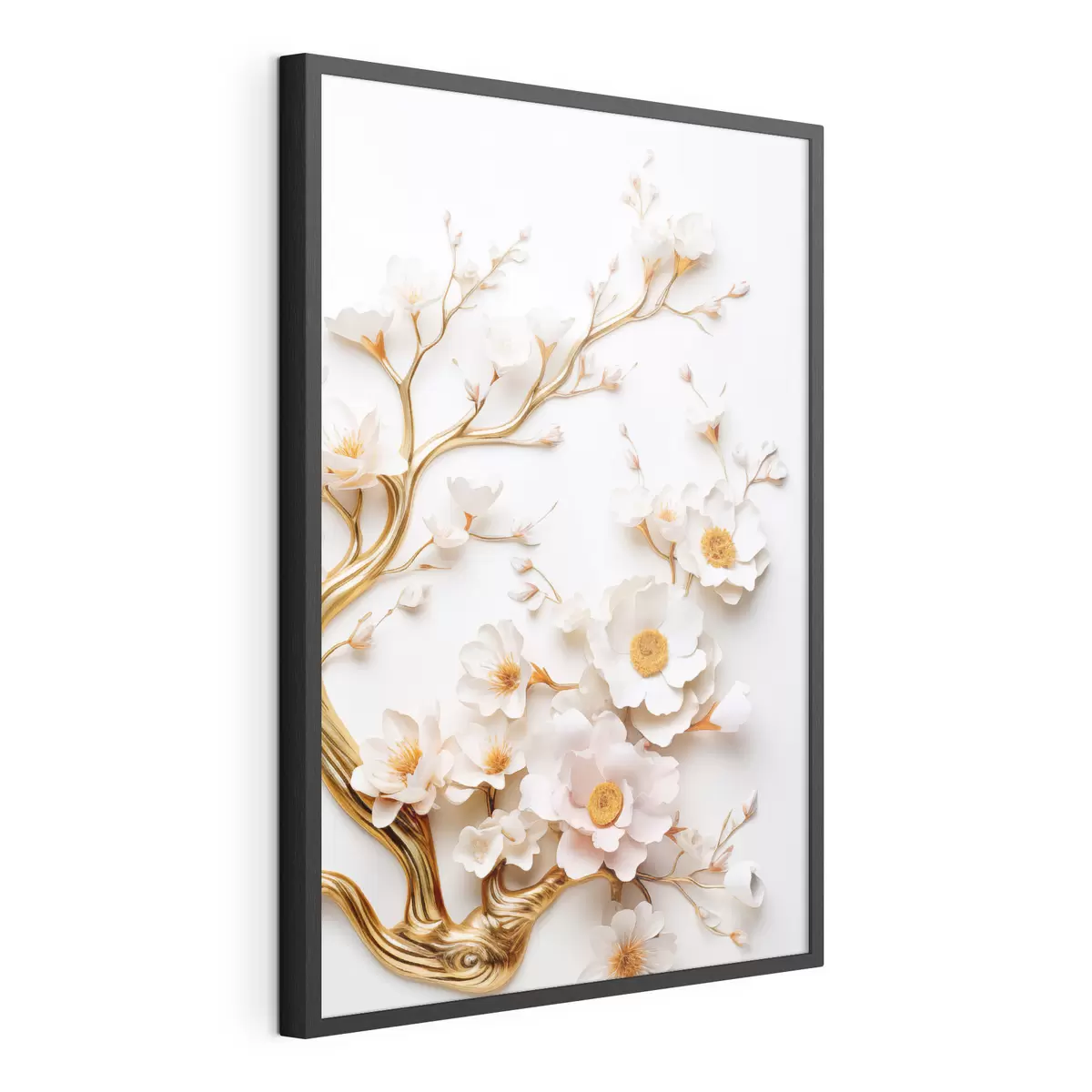 Plakat Valged magnooliad f50033