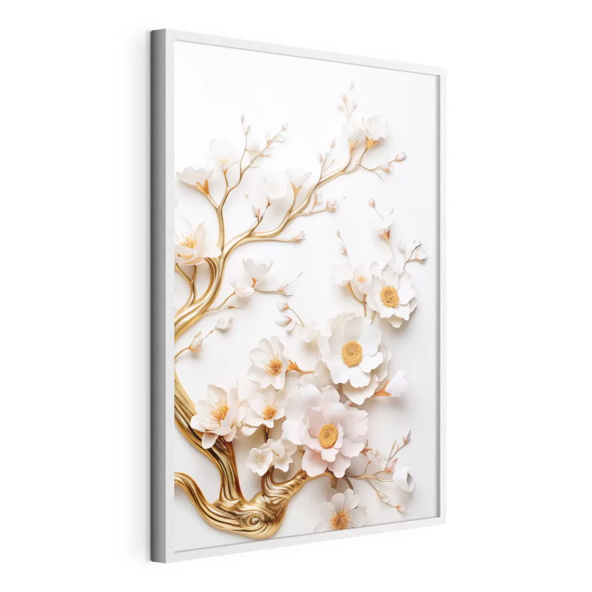 Plakat Valged magnooliad f50033