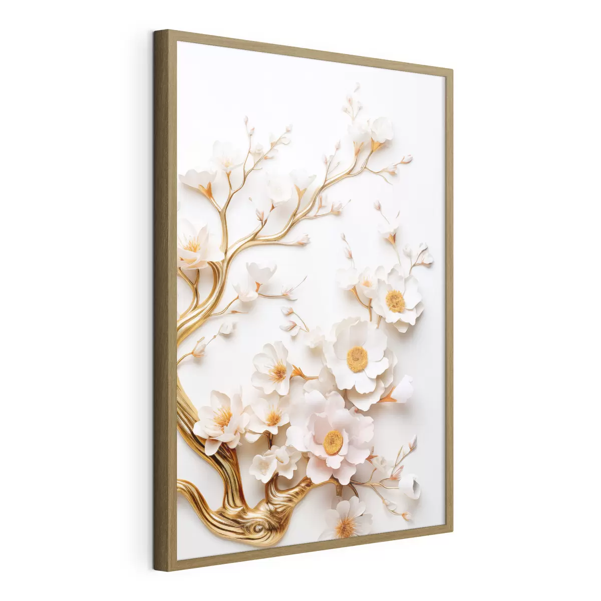 Plakat Valged magnooliad f50033