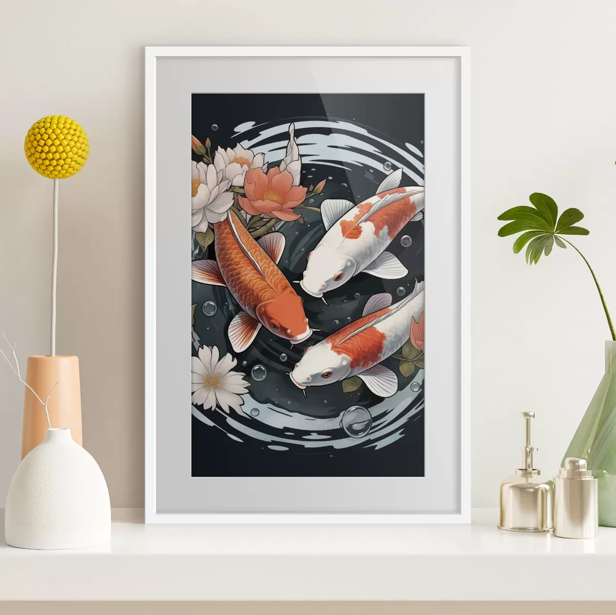 Plakat Koi karpkala f50035