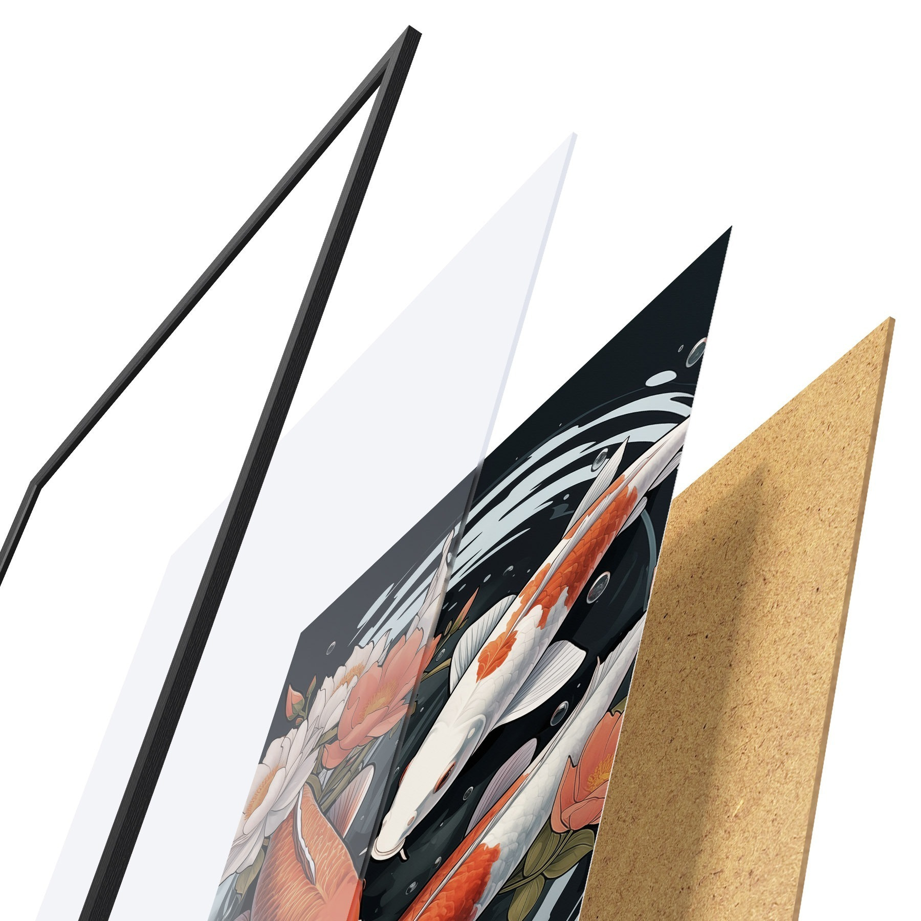 Plakat Koi karpkala f50035