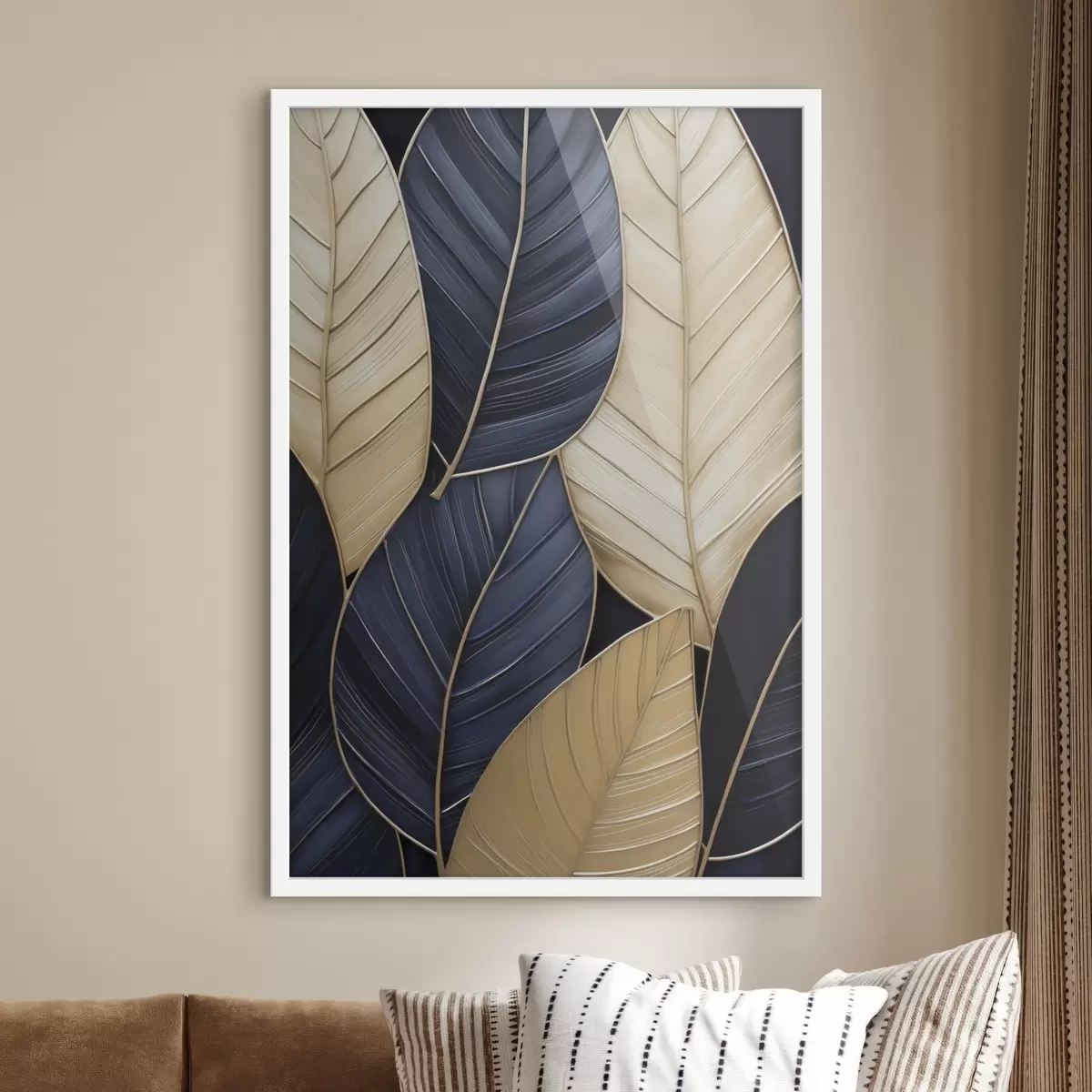 Plakat Lehed imitatsiooni maalimine f50061