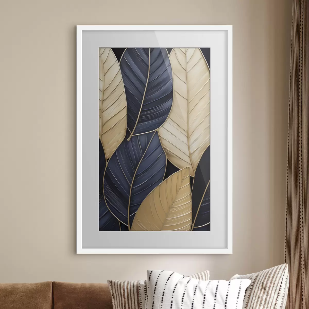 Plakat Lehed imitatsiooni maalimine f50061