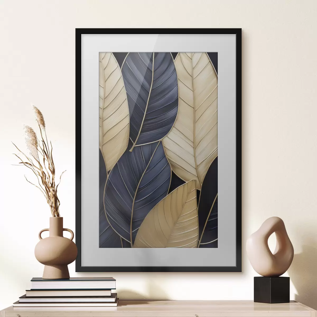 Plakat Lehed imitatsiooni maalimine f50061