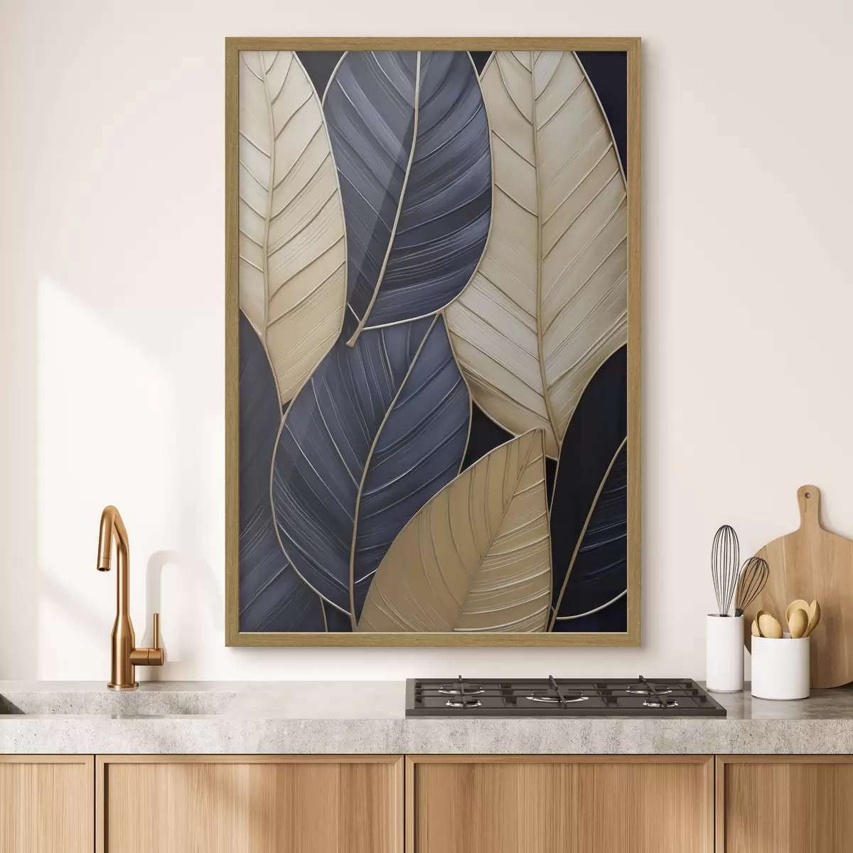 Plakat Lehed imitatsiooni maalimine f50061