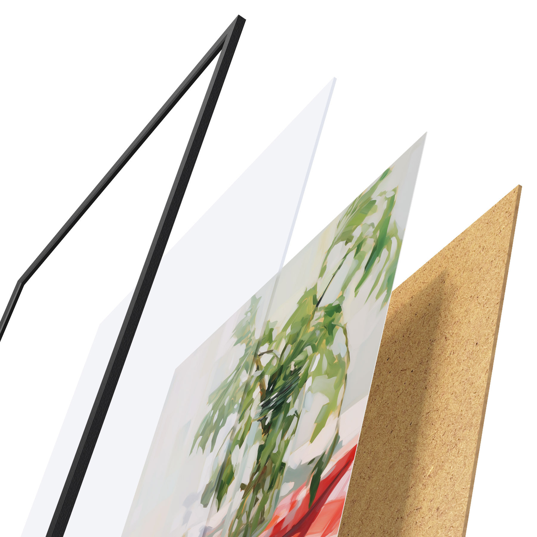 Plakat Taldrikul olevad tomatid, maaliimitatsioon f50064