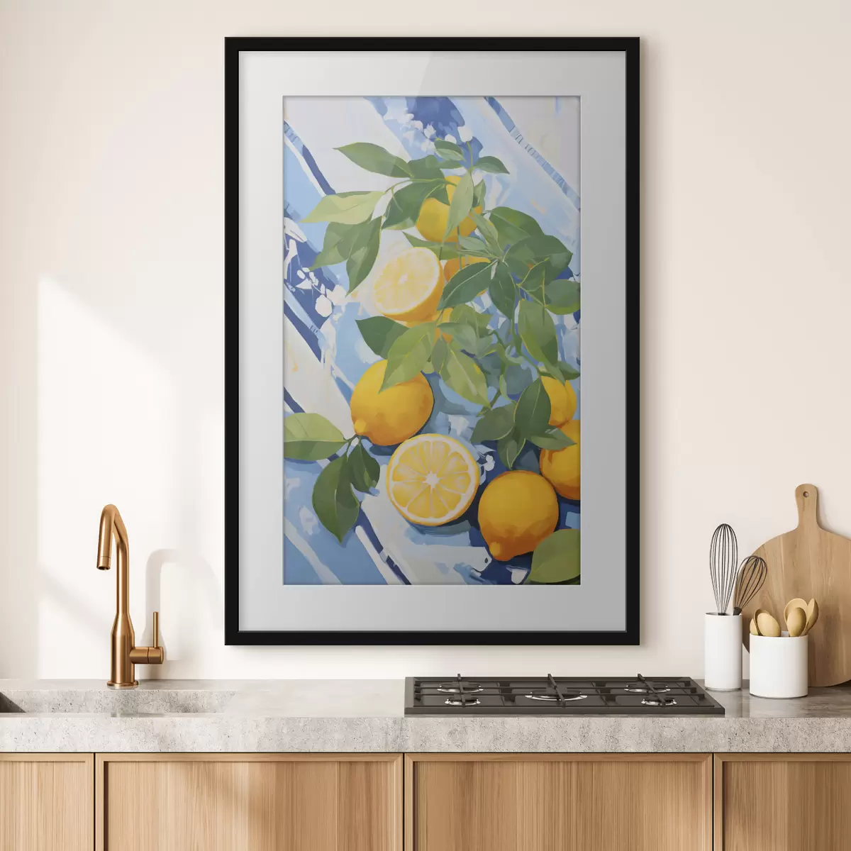 Plakat Sidrunid, imitatsioonmaal f50066