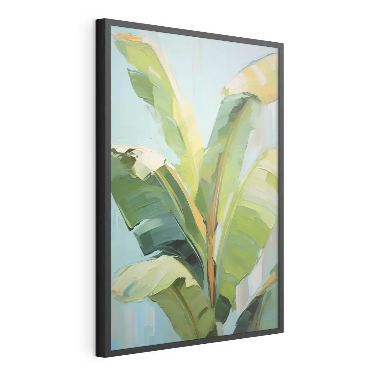 Plakat Banaanipalmi lehed, imitatsioonmaal f50069