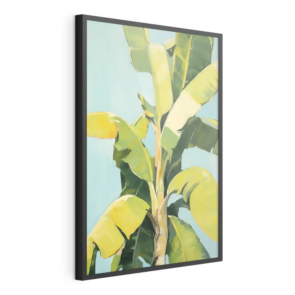 Plakat Banaanipalmi lehed, imitatsioonimaal f50070
