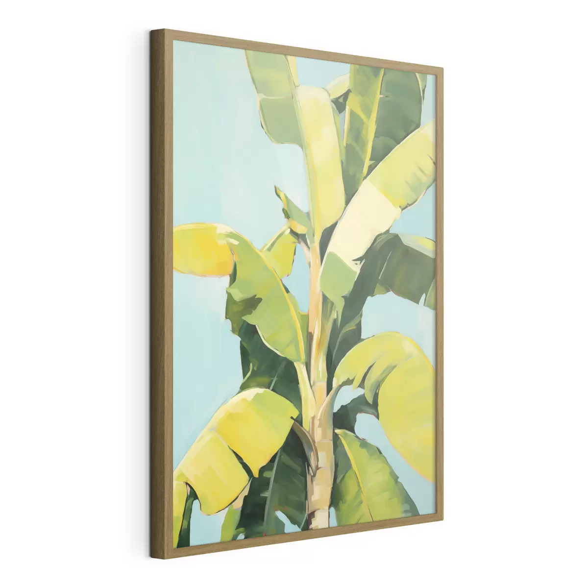 Plakat Banaanipalmi lehed, imitatsioonimaal f50070
