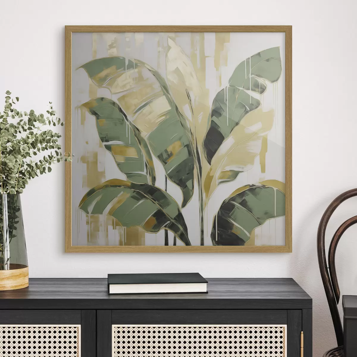 Plakat Lehed, maali imitatsioon f50077