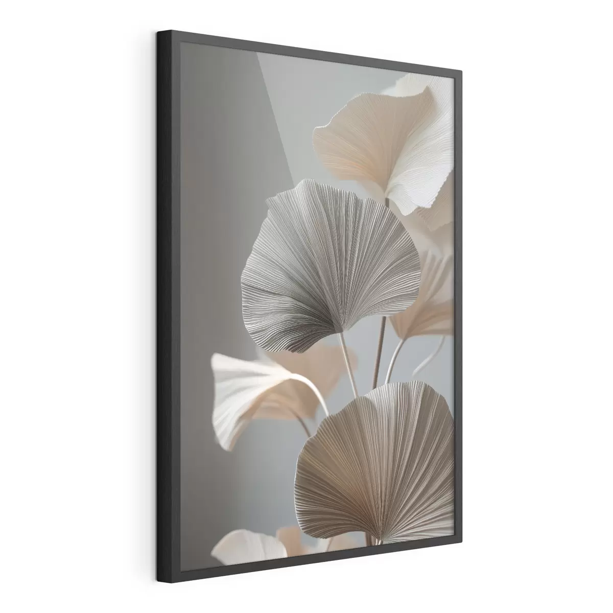 Plakat Dekoratiivsed lehvikukujulised lehed f49971